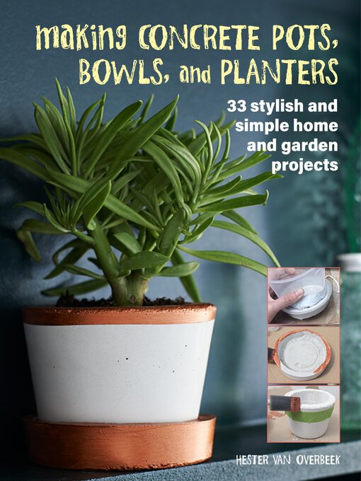 Title details for Making Concrete Pots, Bowls, and Planters by Hester van Overbeek - Wait list